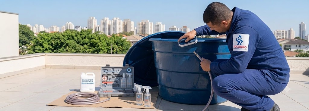 Limpeza de Caixa D'água em Araquari